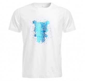 Футболка Xiaomi Mi bunny pattern round neck short sleeve T shirt White L 1170800048